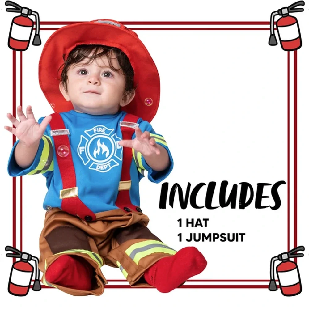 Spooktacular Baby Firefighter Costume 6-12 Months